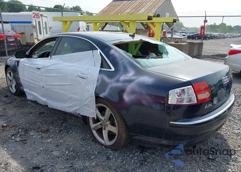 2009 Audi A8 L 4.2 from USA, damaged, VIN WAUMV94E89N005120